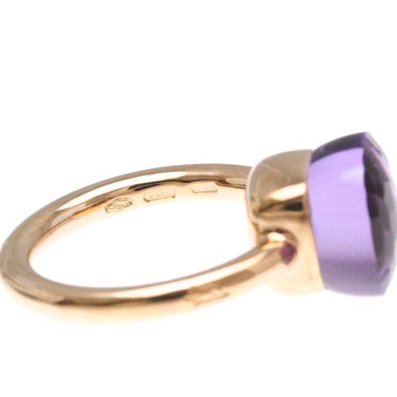 Pomellato Nudo Ring Amethyst Pink Gold (18K) Fashion Amethyst Band Ring Pink ... - Picture 8 of 9